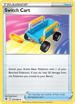 Switch Cart (Play Pokemon Stamp)