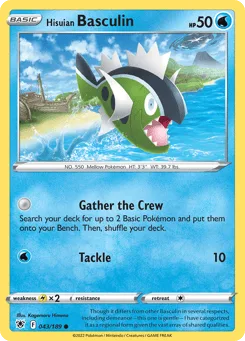 Hisuian Basculin (Play Pokemon Stamp)