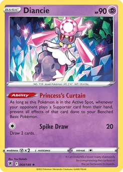 Diancie (Play Pokemon Stamp)