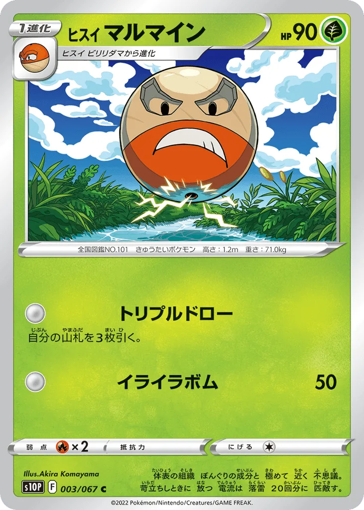Hisuian Electrode