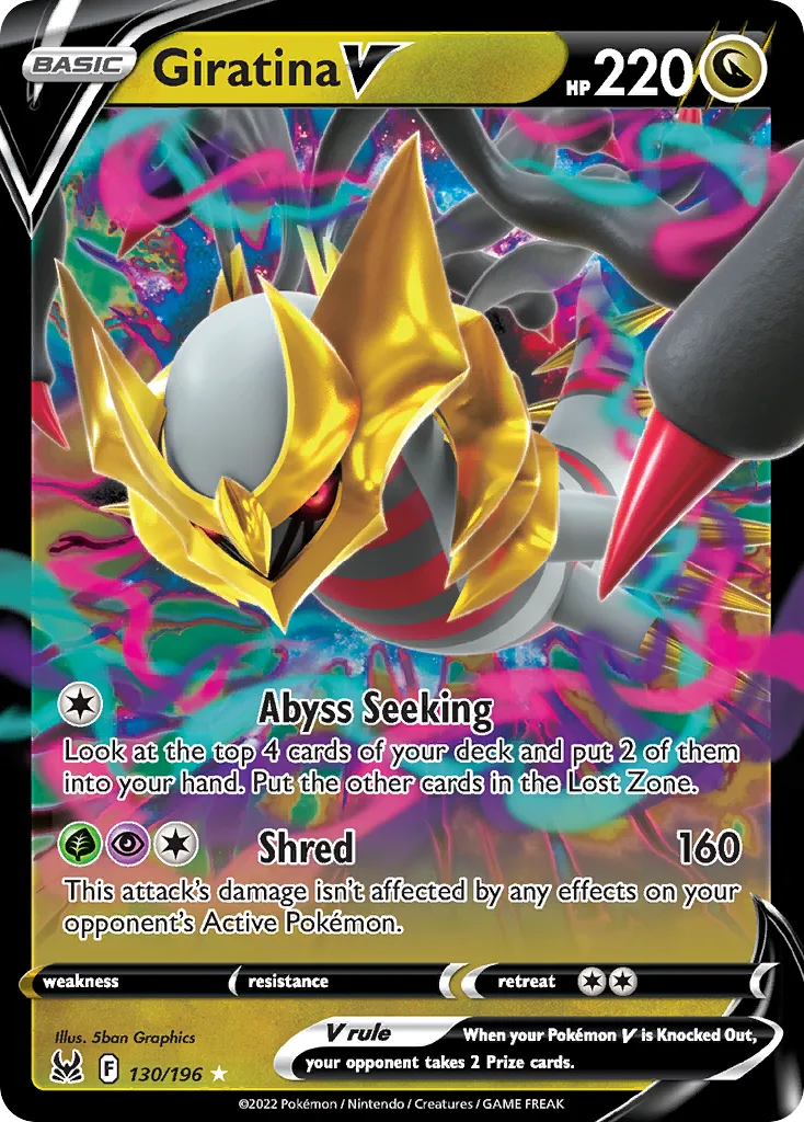 Giratina V (Play Pokemon Stamp)