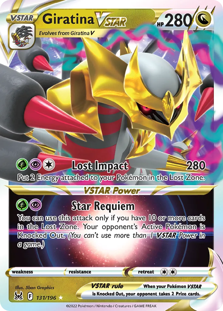 Giratina VSTAR (Play Pokemon Stamp)
