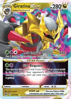 Giratina VSTAR (Play Pokemon Stamp)