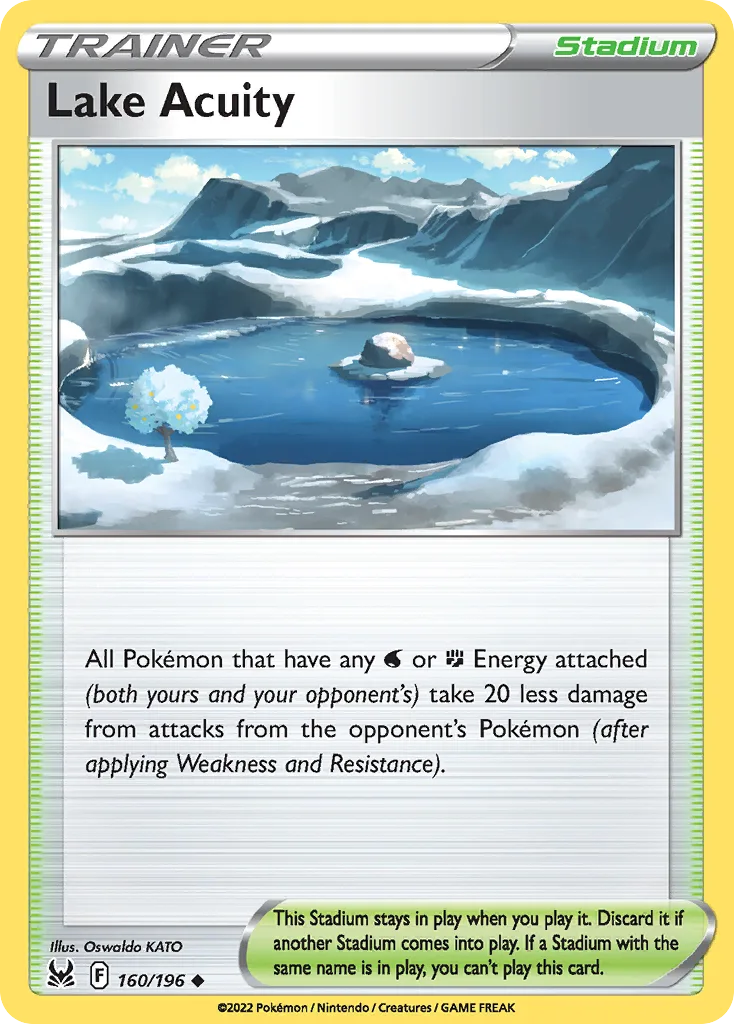 Lake Acuity (Play Pokemon Stamp)