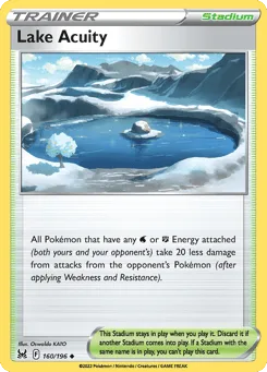 Lake Acuity (Play Pokemon Stamp)
