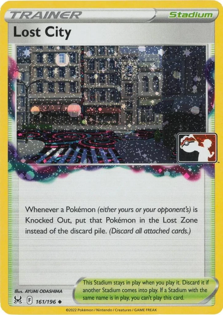Lost City (Play Pokemon Stamp, Cosmos Holo)