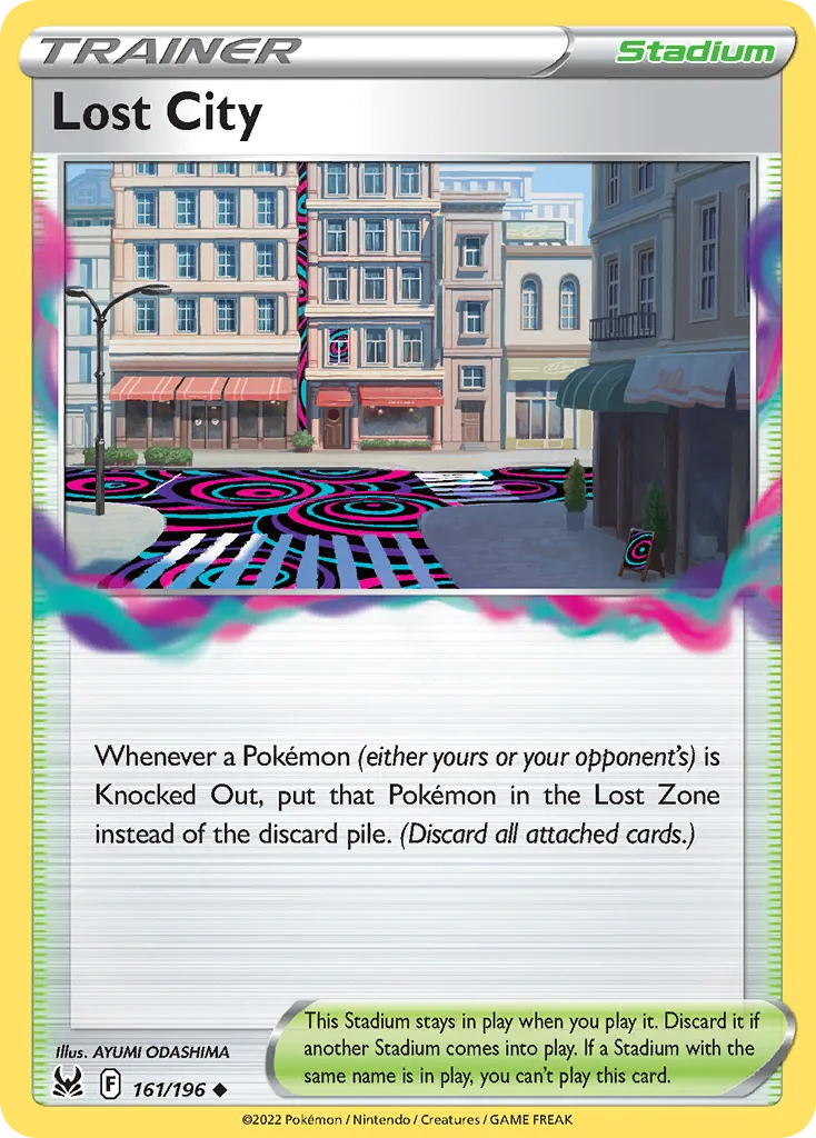 Lost City (Play Pokemon Stamp)