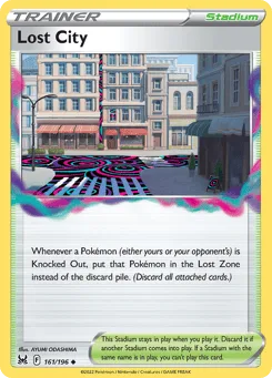 Lost City (Play Pokemon Stamp)