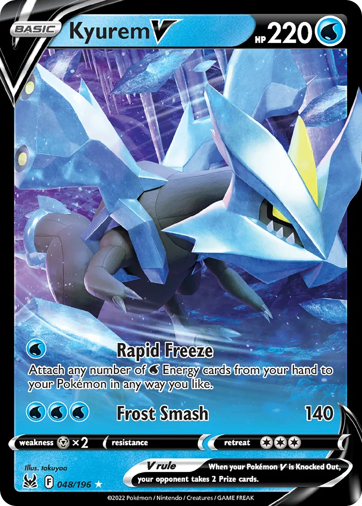Kyurem V (Play Pokemon Stamp)