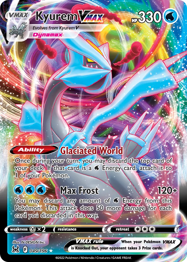 Kyurem VMAX (Play Pokemon Stamp)