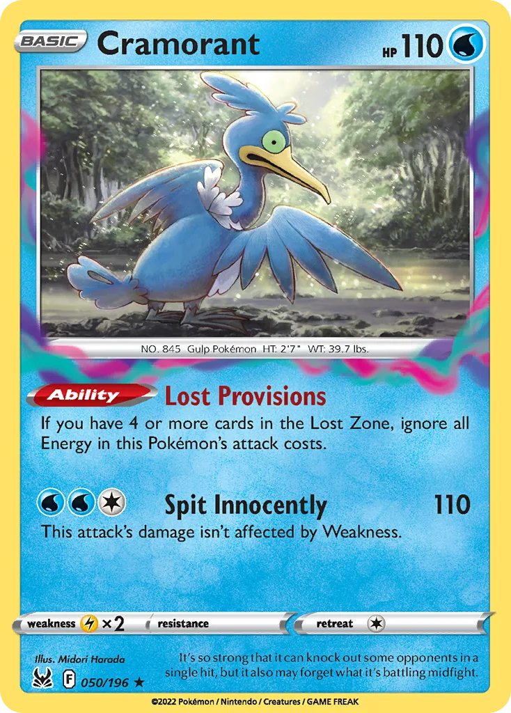 Cramorant (Play Pokemon Stamp)