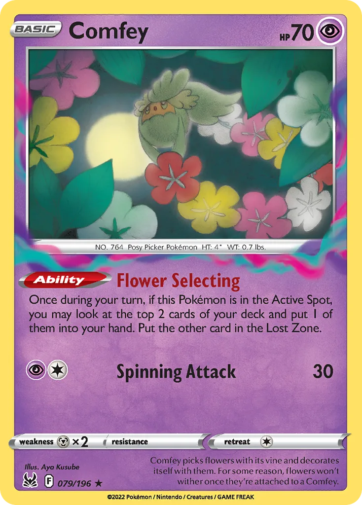 Comfey (Play Pokemon Stamp)