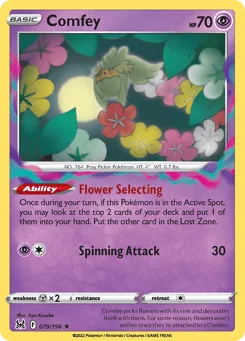 Comfey (Play Pokemon Stamp)