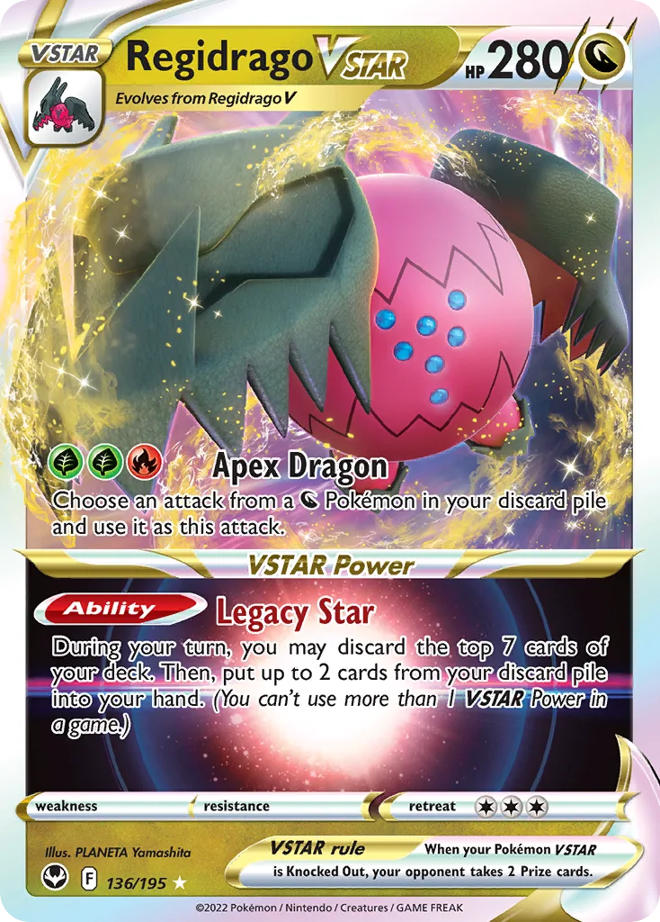 Regidrago VSTAR (Play Pokemon Stamp)