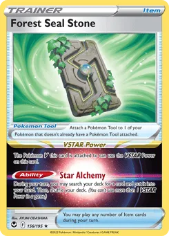 Forest Seal Stone (Play Pokemon Stamp)
