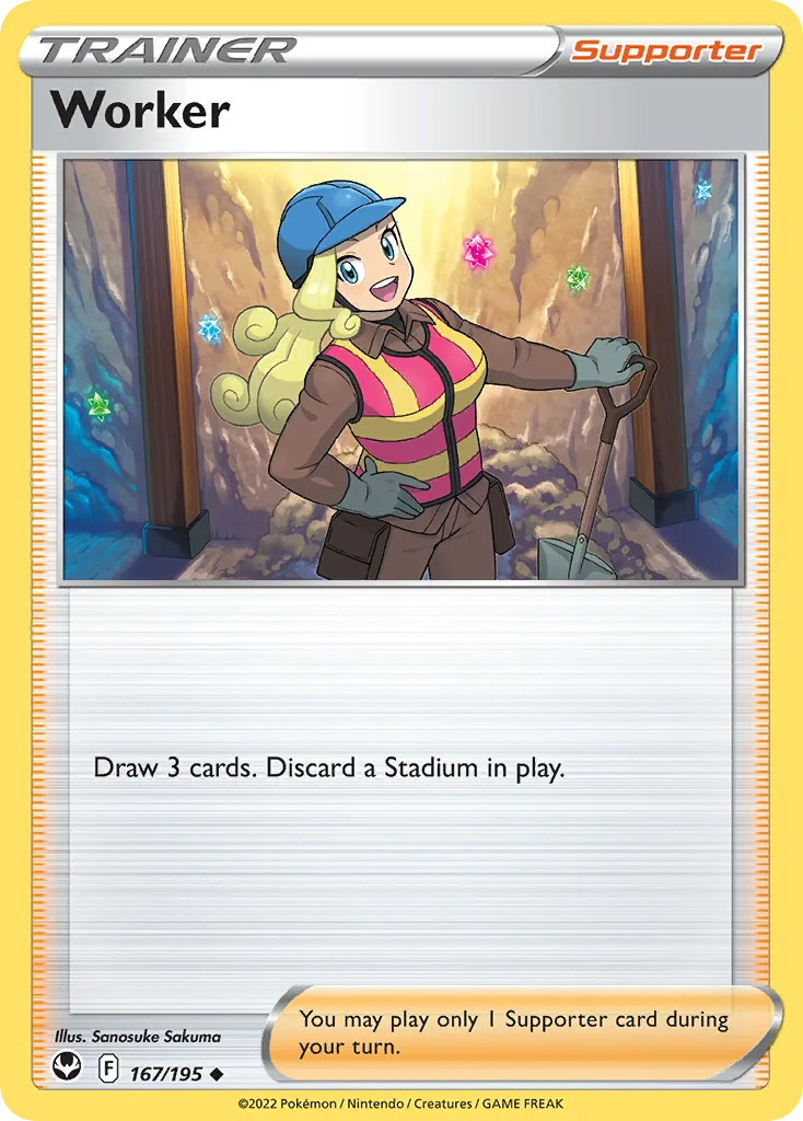 Worker (Play Pokemon Stamp)