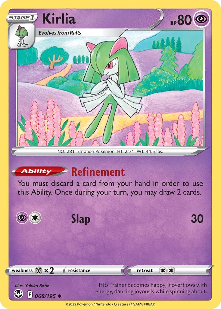 Kirlia (Play Pokemon Stamp)
