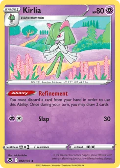 Kirlia (Play Pokemon Stamp)