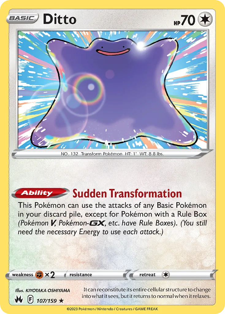 Ditto (Play Pokemon Stamp)