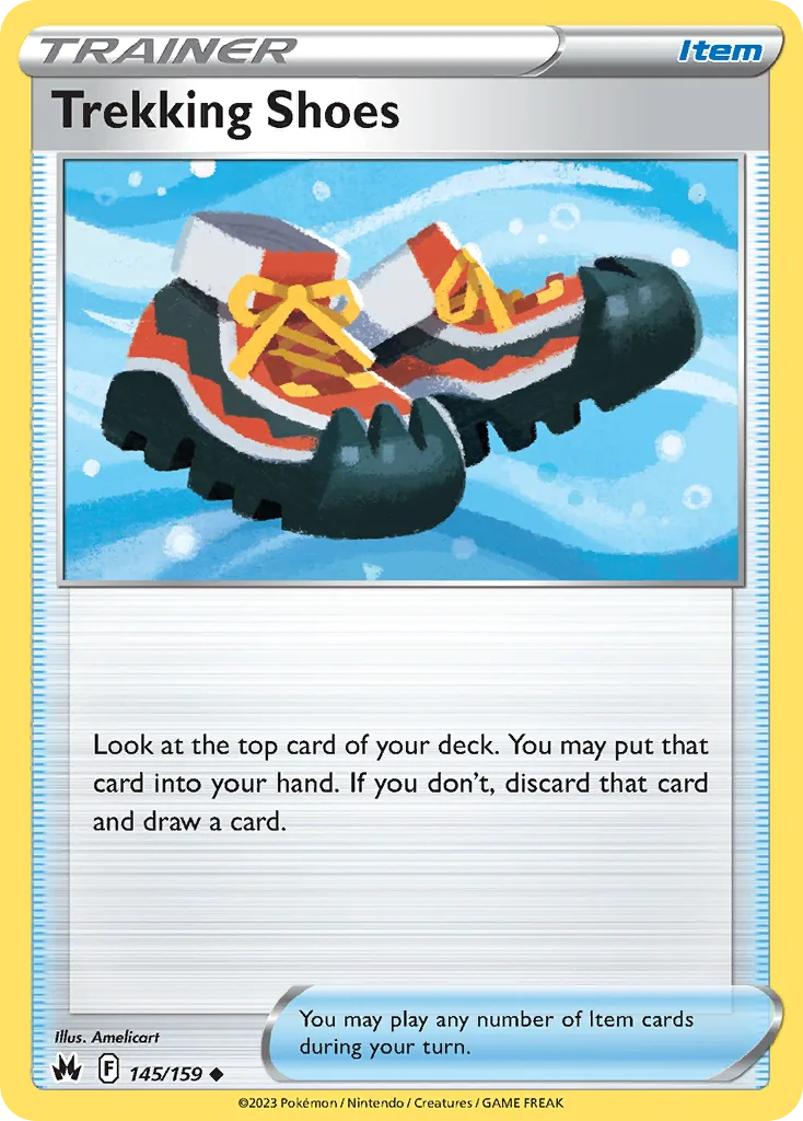Trekking Shoes (Play Pokemon Stamp)
