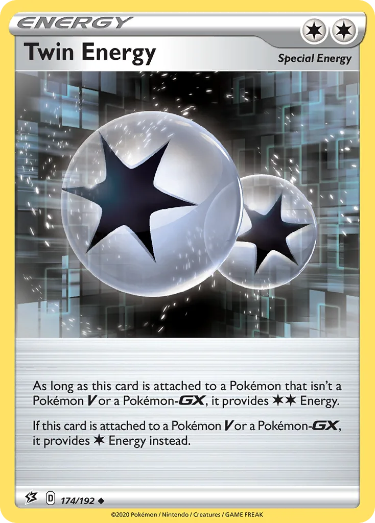 Twin Energy (Play Pokemon Stamp)