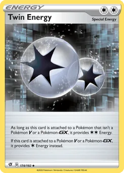 Twin Energy (Play Pokemon Stamp)