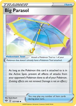 Big Parasol (Play Pokemon Stamp)