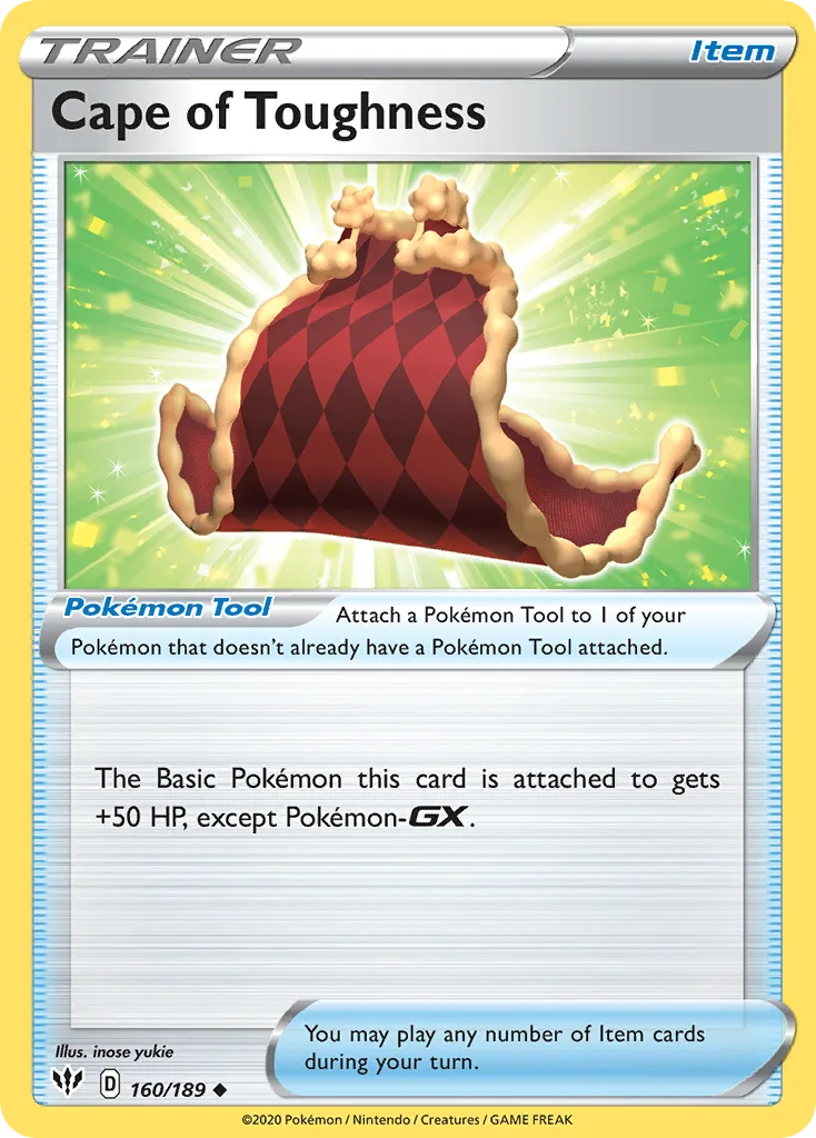 Cape of Toughness (Play Pokemon Stamp)