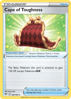 Cape of Toughness (Play Pokemon Stamp)