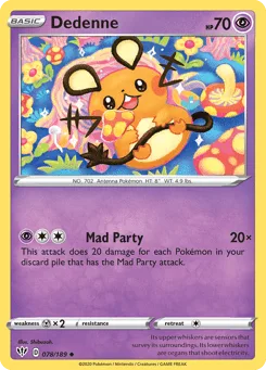Dedenne (Play Pokemon Stamp)