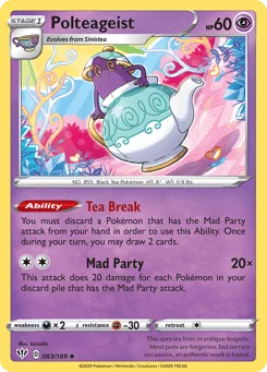 Polteageist (Play Pokemon Stamp)