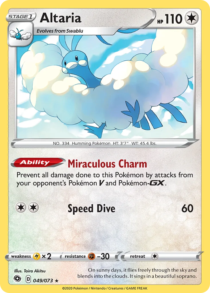Altaria (Play Pokemon Stamp)