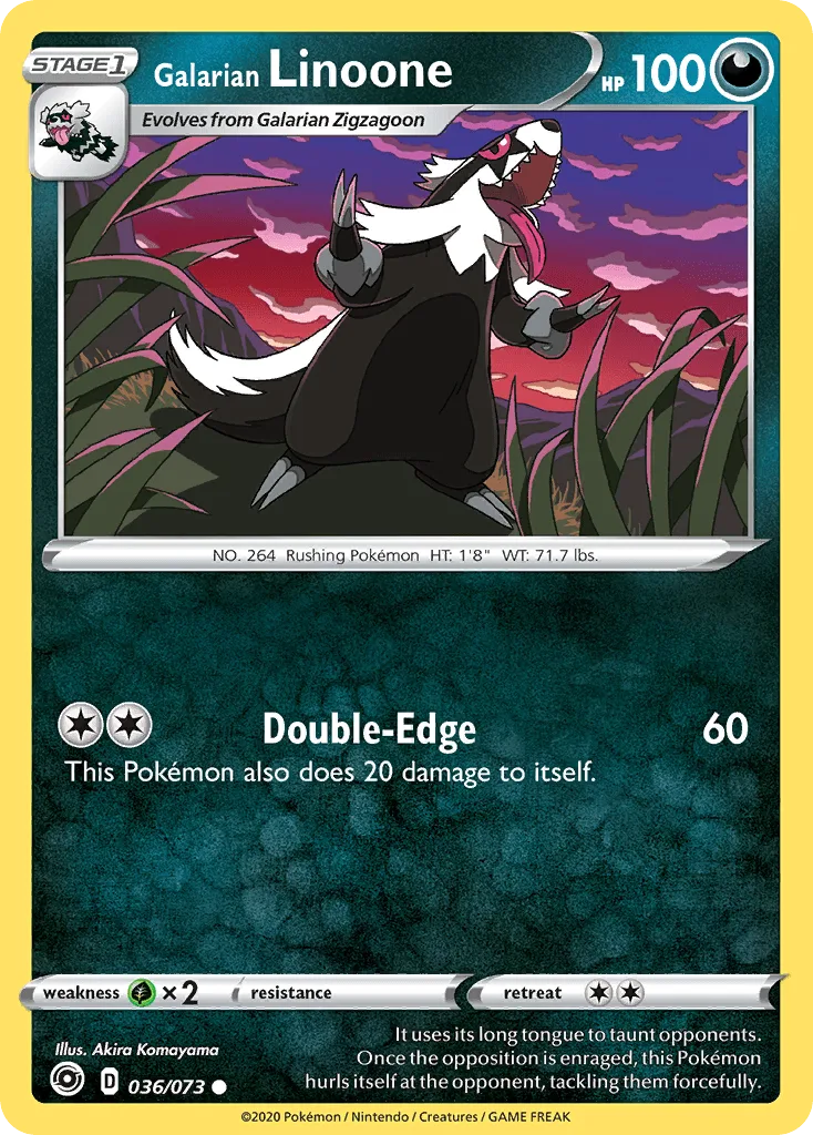 Galarian Linoone