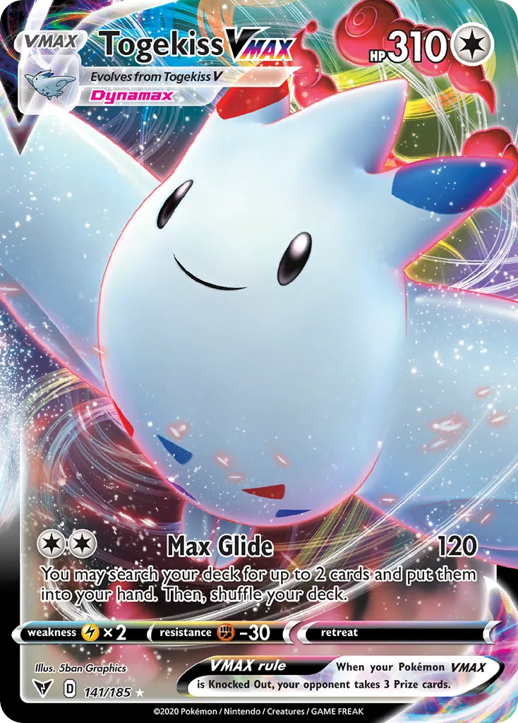 Togekiss VMAX (Play Pokemon Stamp)