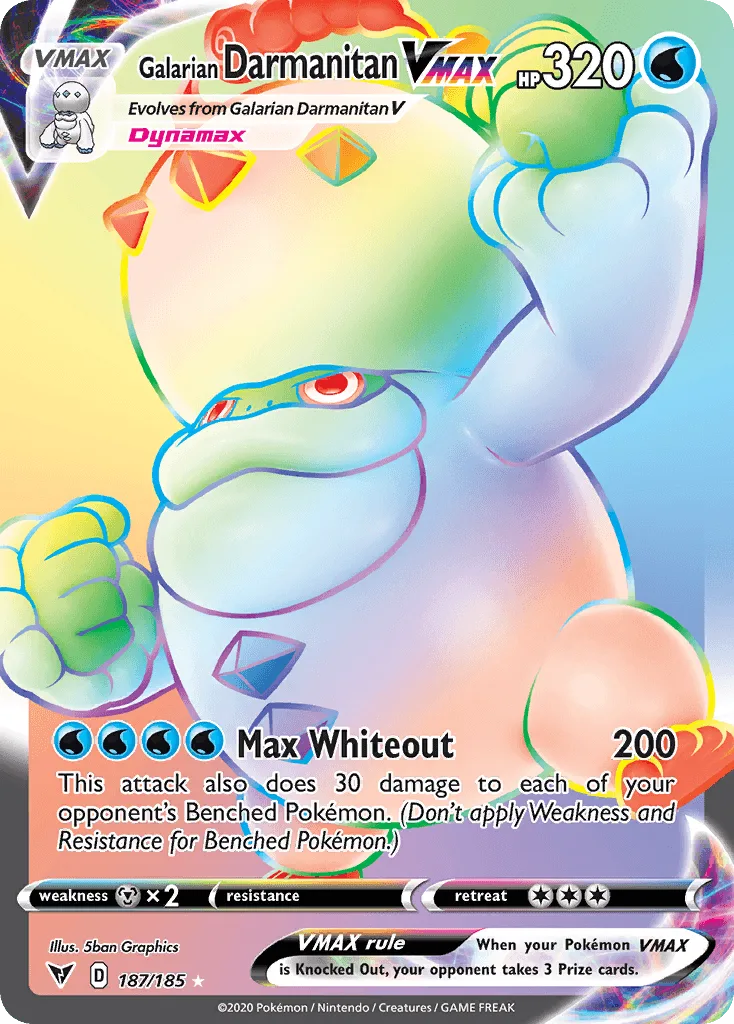 Galarian Darmanitan VMAX