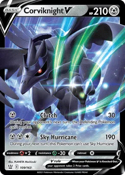 Corviknight V (Play Pokemon Stamp)