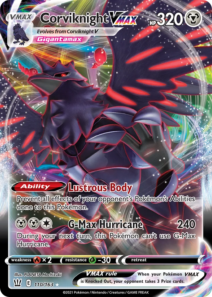Corviknight VMAX (Play Pokemon Stamp)