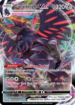Corviknight VMAX (Play Pokemon Stamp)