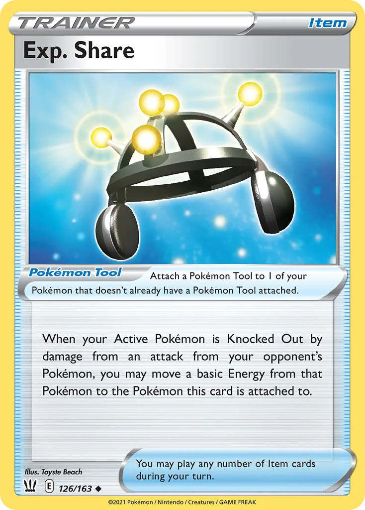 Exp. Share (Play Pokemon Stamp)