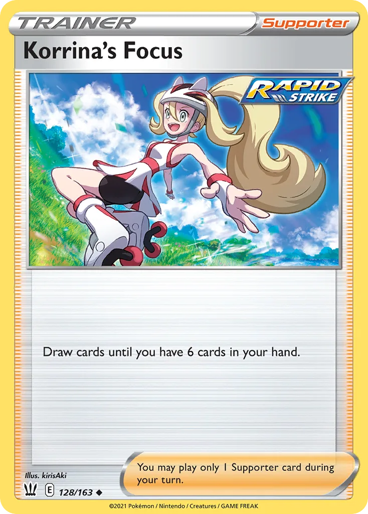 Korrina's Focus (Play Pokemon Stamp)