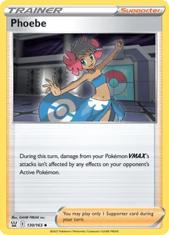 Phoebe (Play Pokemon Stamp)