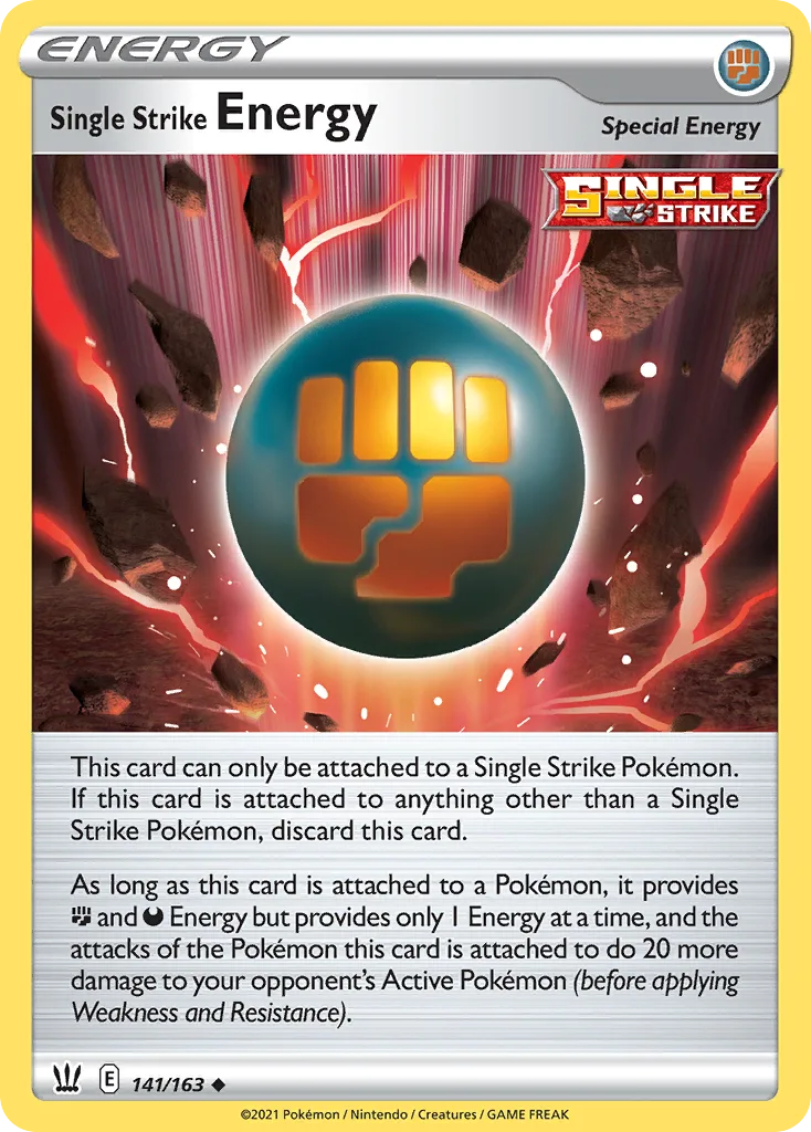 Single Strike Energy (Play Pokemon Stamp)