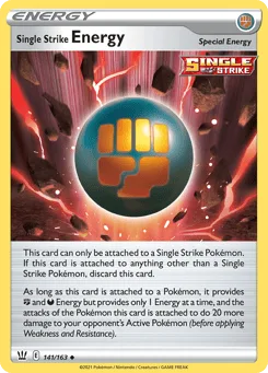 Single Strike Energy (Play Pokemon Stamp)