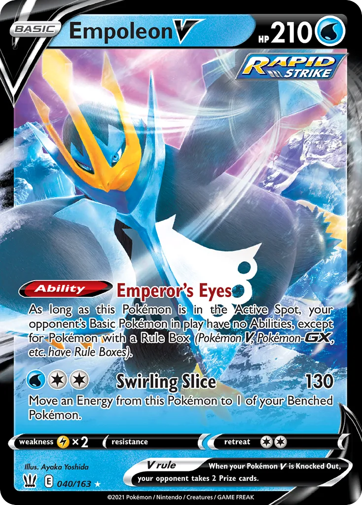 Empoleon V (Play Pokemon Stamp)