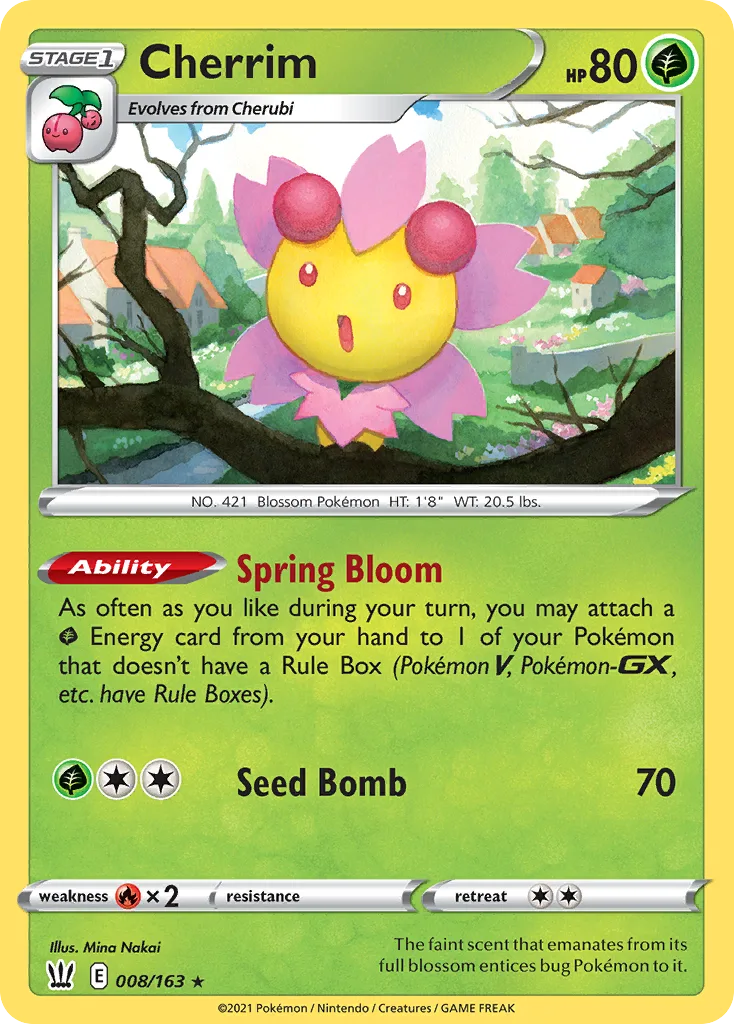 Cherrim (Play Pokemon Stamp)
