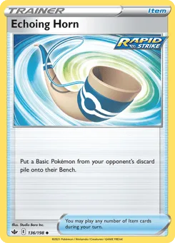 Echoing Horn (Play Pokemon Stamp)