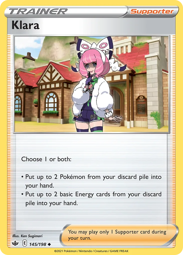 Klara (Play Pokemon Stamp)