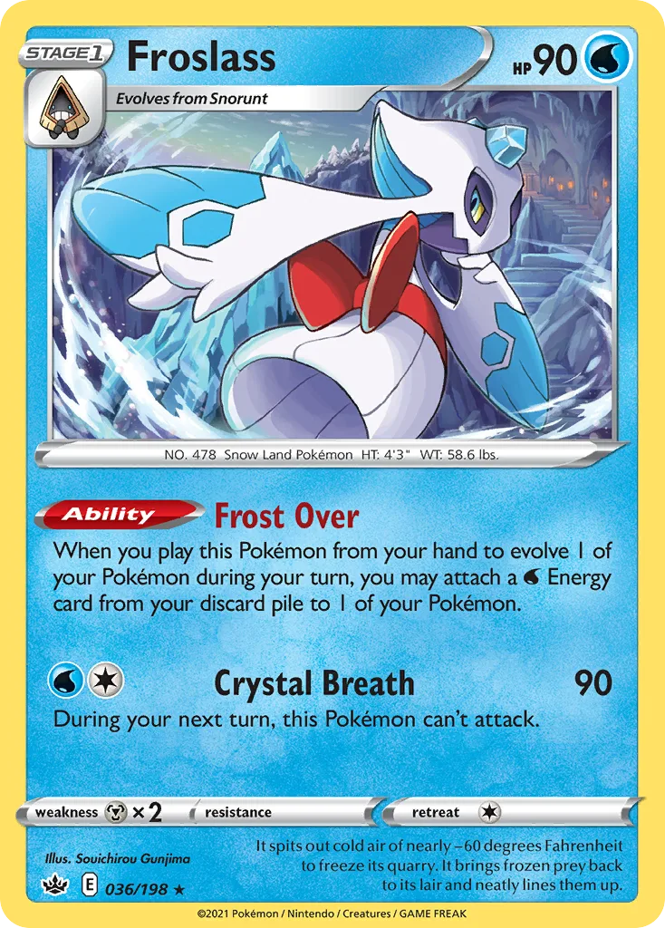 Froslass (Play Pokemon Stamp)