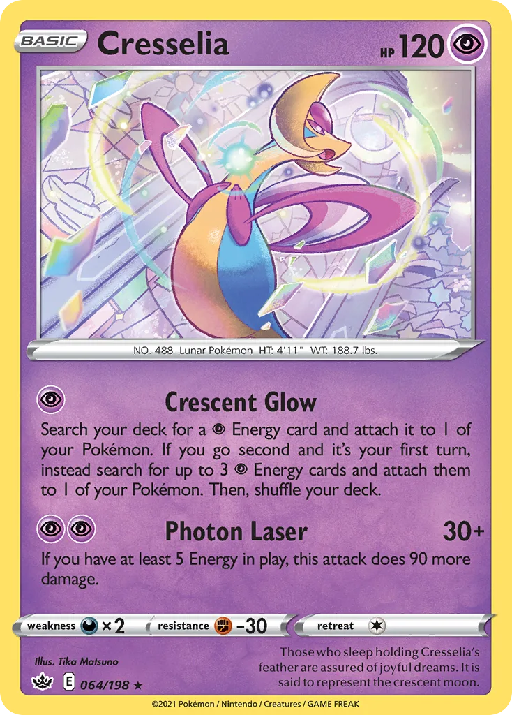 Cresselia (Play Pokemon Stamp)