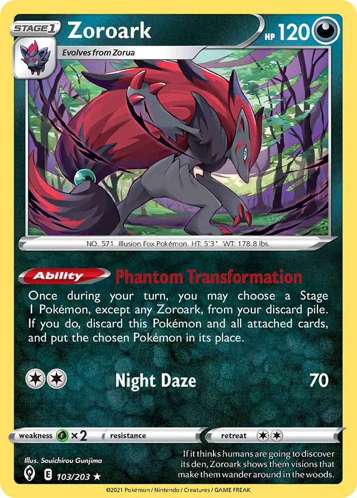 Zoroark (Play Pokemon Stamp)